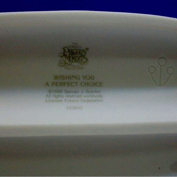 Precious Moments Wishing You A Perfect Choice - Picture 3 of 3